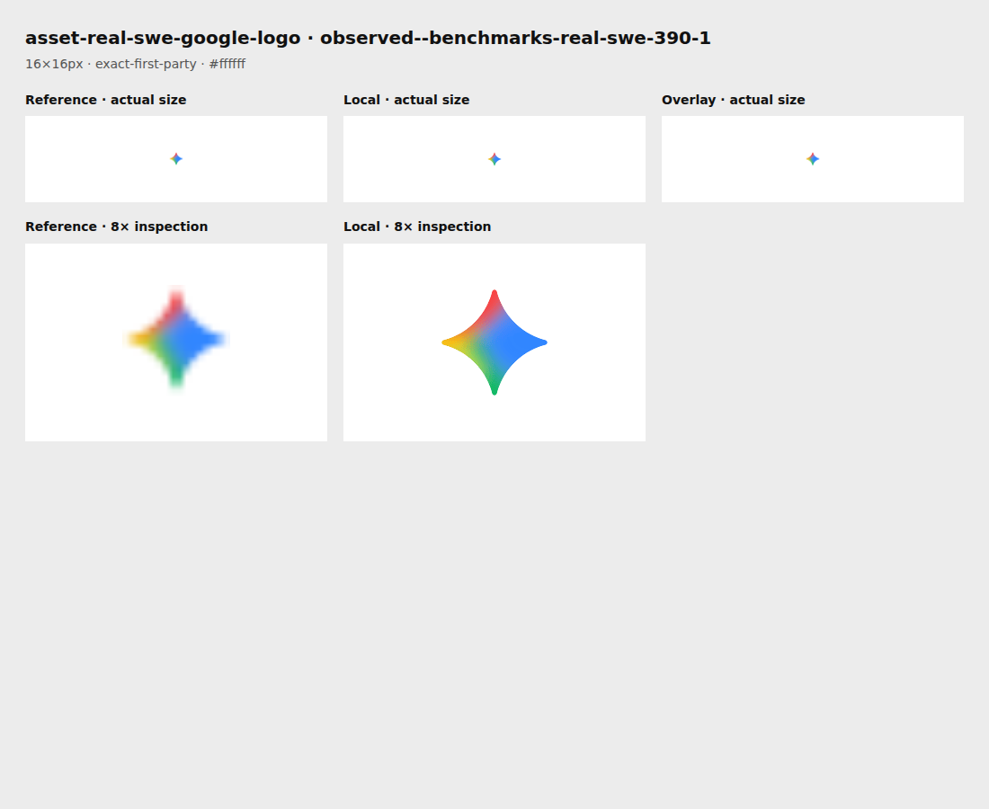 Source reference and local render for asset-real-swe-google-logo, observed--benchmarks-real-swe-390-1